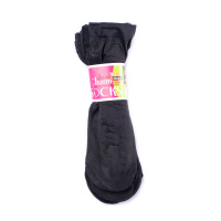 Шкарпетки жіночі капронові  чорні (1шт = 10пар)