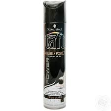 Лак д/волосся Taft Invisible Power "5" (стайлінг) Без ефекту жорсткого волосся