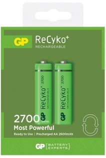 Акумулятор GP NіMH 1,2V 270AAHCE-2GBE2 ReCyko New desing