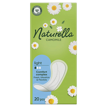 Щоденні прокладки "Naturella" Light Ромашка (Camomile) 20шт.