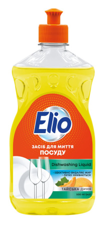 Засіб для миття посуду ELIO Тайська диня 0,5л