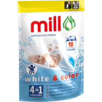 Капсули для прання 2в1 BABY  10шт (10/800) (MILL PROFESSIONAL)