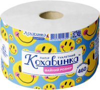 Кохавинка папір туал. на гільзі Веселий розмір сірий