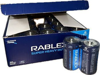 bat Rablex R20P/D 2шт SHRINK (20/200)