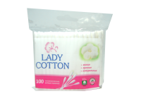 Вухочистка Lady Cotton 100шт п/е упаковка