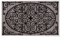 Килим К-603-45 кований декор сірий (60х90х0,4) 