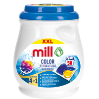 Капсули для прання Color 50шт (4/192) (MILL PROFESSIONAL)