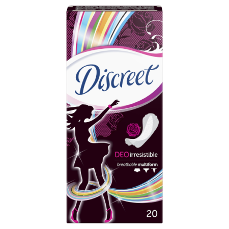 DISCREET Щоденні гіг. прокл. Deo Irresistible Multiform Single 20шт