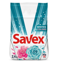 SAVEX Lock Whiters & Colors порошок машинне прання,2,25 кг/3065
