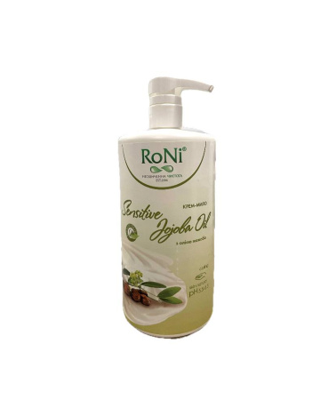 Крем-мило ТМ RoNi Sensitive&Jojoba Oil 1000г дозатор