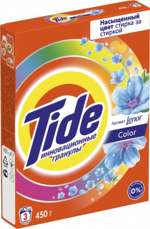 ПП Tide автомат 450г Color Lenor Touch of Scent