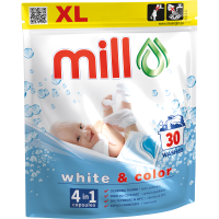 Капсули для прання BABY 30шт (6/384) (MILL PROFESSIONAL)