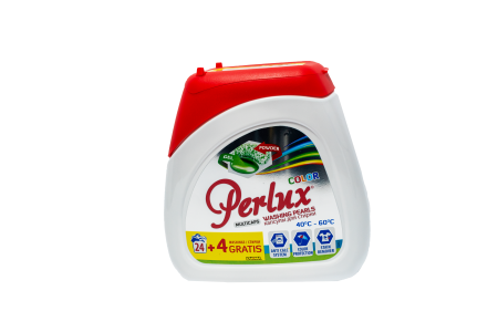 Капсули для прання Perlux COLOR 24+4шт.Для кольорового(8)