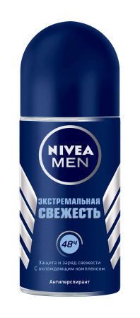 Антиперспірант ролик чол NIVEA Екстра свіжість 50 мл.