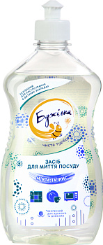 Рідина д/посуду Бджілка 500г м'ята та ірис