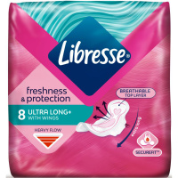 Прокладки Libresse Ultra soft super 8шт