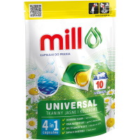 Капсули для прання Uniwersalne 10шт (10/800) (MILL PROFESSIONAL)