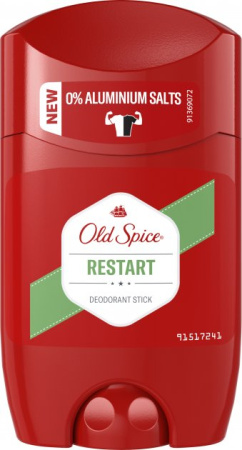 Дез. твердий OLD SPICE Restart 50мл.(синій)