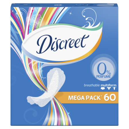 Щоденні прокладки "Discreet" (Air multiform без запаху) 60шт.
