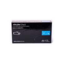  Рукавиця    медична "NITRYLEX" M (100/1000) BLACK
