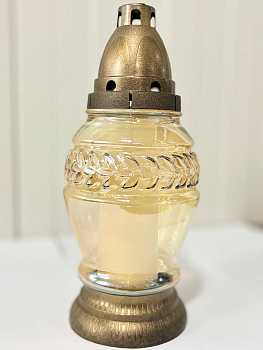 045 Лампадка велика перл.куля коса Z273(9)