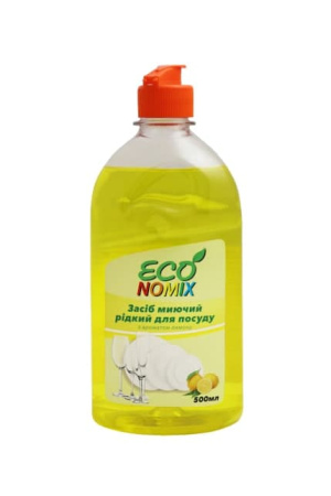 Засіб для миття посуду ECONOMIX лимон 500мл/15