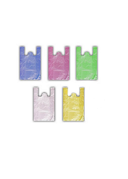 Пакет-майка асорті - 5 кол, 5кг, 25*45 (1шт=420пакетів) (10)