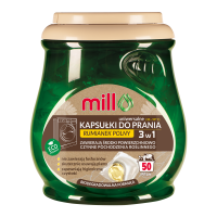 Капсули для прання універсальні Ромашка польова 2в1  50шт (4/192) (Eco MILL)
