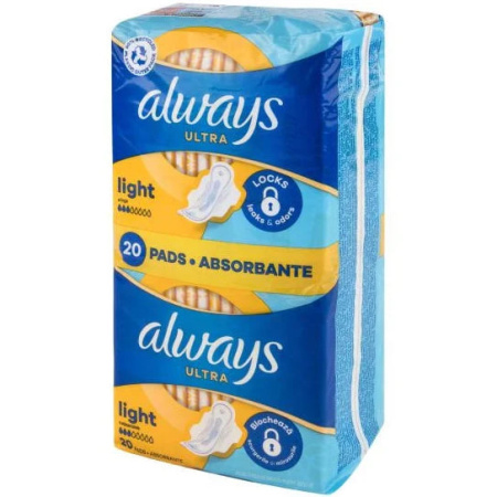 Прокладки  Always Ultra Light з ароматом(3 крапельки) 20шт.