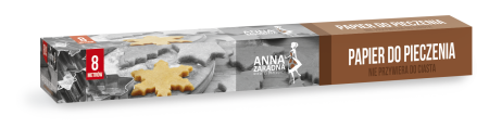 ANNA ZARADNA Папір для запікання коричневий 8м 38 см (24)@