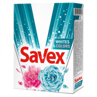 SAVEX Lock Whites & Colors порошок машинне прання, 300 гр/3133