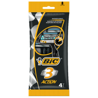 BIC 3 Action ст.одноразовий 4шт