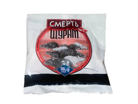 Дезінфекційний засіб "Смерть щурам №2" (пакет 0,2кг)