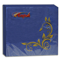 Серветка паперова 33*33 синя 2-х шарова  (20 шт.)(4820077390240)