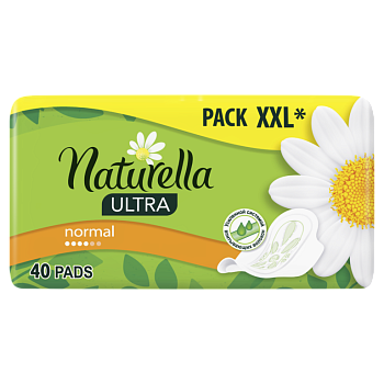 NATURELLA Ультра гіг. прокл. ароматизовані Camomile Нормал Quatro 40шт