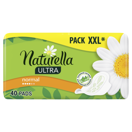 NATURELLA Ультра гіг. прокл. ароматизовані Camomile Нормал Quatro 40шт