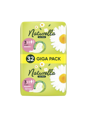NATURELLA Ультра Жіночі гіг. прокл. ароматизованi Camomile Максі Duo 32шт
