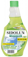 Засіб для миття вікон та склянних поверхонь - SIDOLUX CRYSTAL Лимон (Запаска) 0.5 л.
