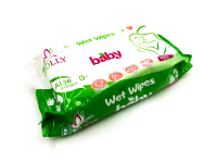 Вологі серветки "BIOLLY', for baby 60шт.
