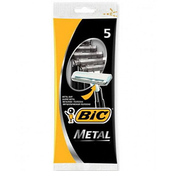 BIC METAL станок одноразовий 5шт