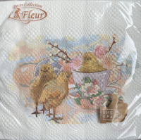 "La Fleur" серветка Тріо ципочок 2шар. 16шт.
