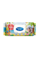 Вологі серветки  дитячі Summer Fresh ромашка, 80 шт