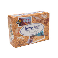 Серветки паперові у коробці "Travel Box" 2шар 100шт