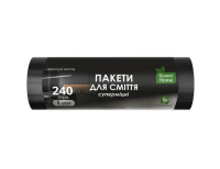 SWEET HOME Мішки для сміття 240л 5шт/суперміцні чорні (25)