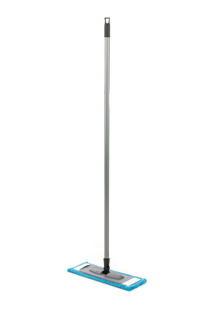 8042 Швабра  для підлоги  мікрофібра 37 см, металева ручка 110см (75)