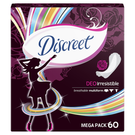 Щоденні прокладки "Discreet" Irresistible 60шт.