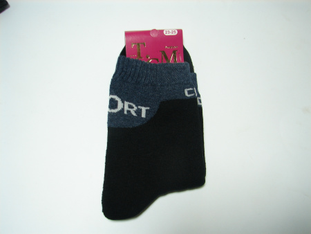 Шкарпетки  підліткові махрові 23-25, 9-12р.(упак=10шт) 