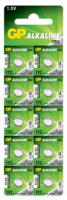 bat GP дискові часові alkaline 192, AG3 бл.10 шт(250)
