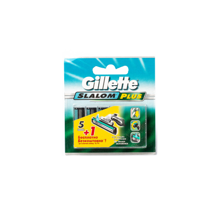 Касета GILLETTE SLALOM Plus (5+1 касет)