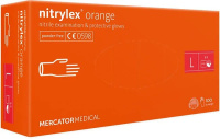 Рукавиця   медична "NITRYLEX" L (100/1000) ORANGE